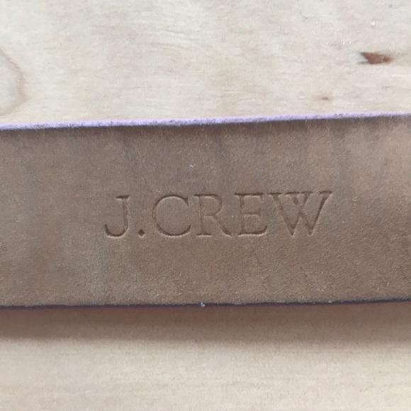 J. Crew Croc-Embossed Belt with Gold Buckle - Picture 3 of 4